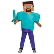 Kid's Deluxe Minecraft Steve/Herobrine Costume
